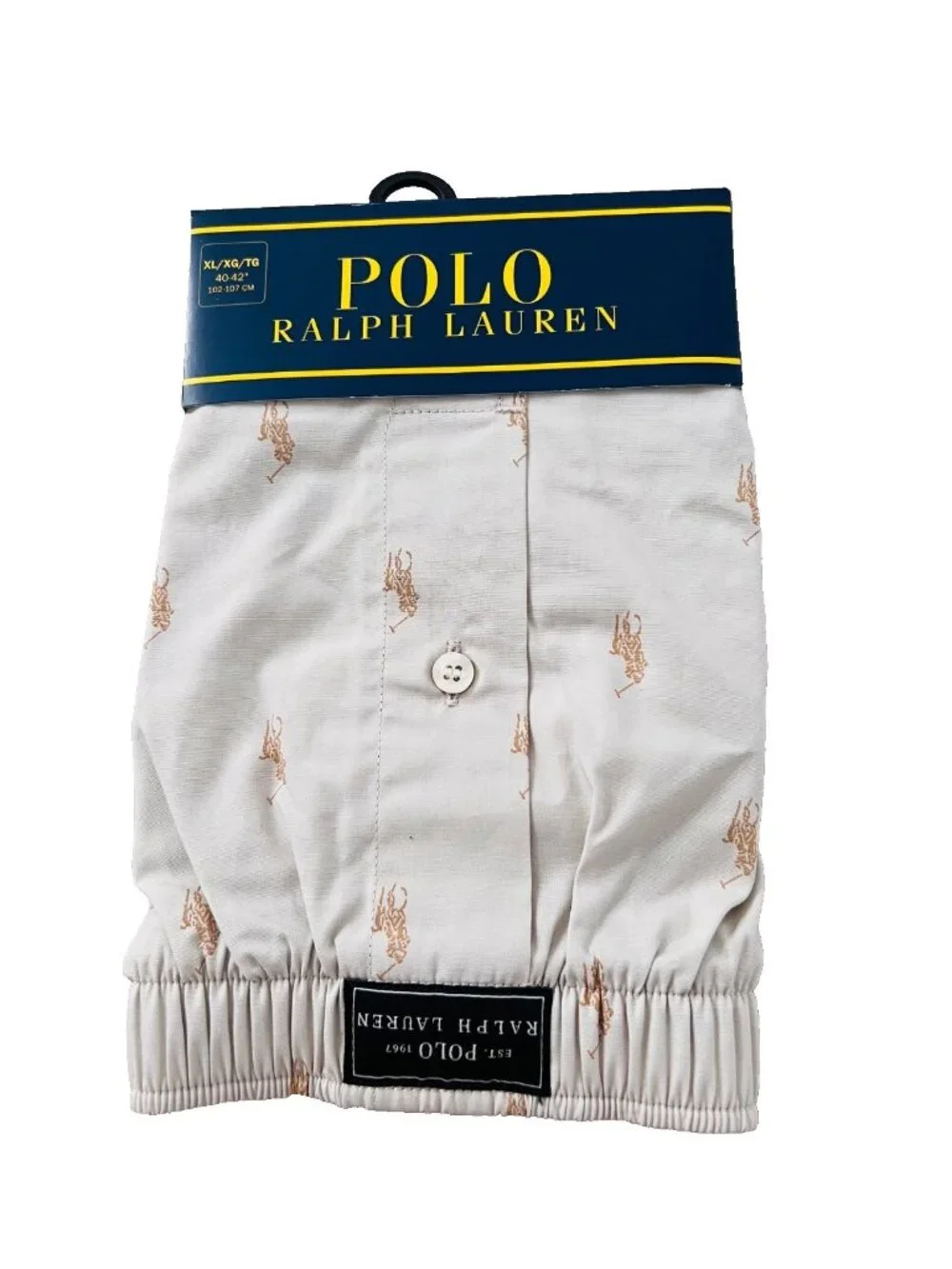 Polo Ralph Lauren Woven Boxers Bleach Stone ( XL )